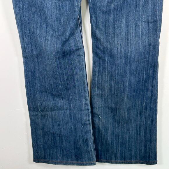 7 for All Mankind Bootcut Jeans, High Rise, Sz 8 - Picture 5 of 10
